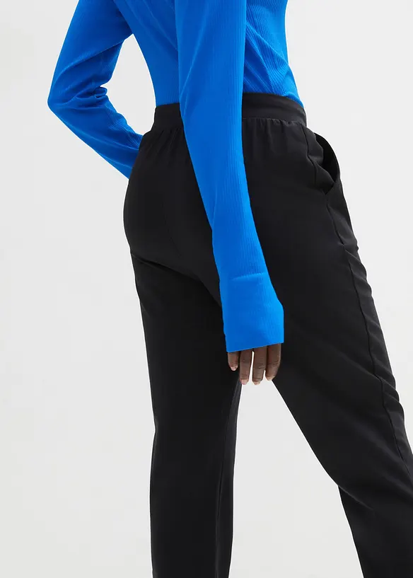 Pantaloni elasticizzati con cotone biologico, bonprix