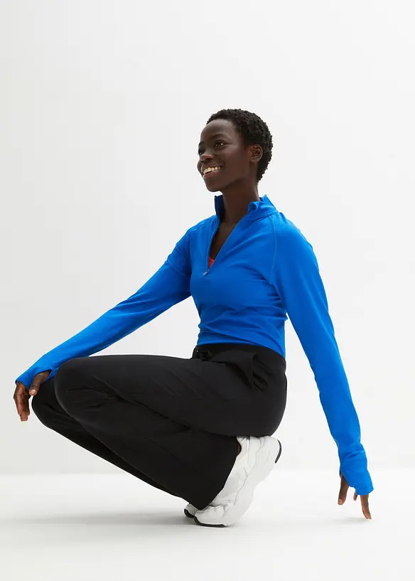 Pantaloni elasticizzati con cotone biologico, bonprix