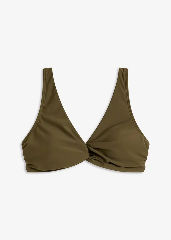 Reggiseno a bustier per bikini con dettaglio attorcigliato, bonprix