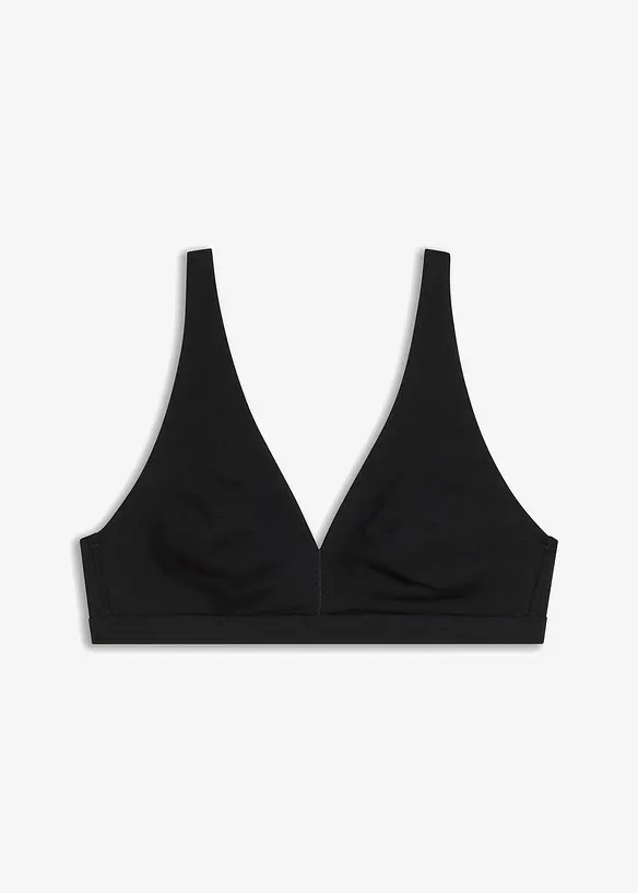 Bralette senza ferretto con cotone biologico, bonprix