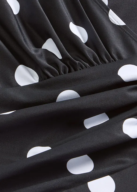 Costume intero incrociato con effetto modellante medio, bonprix