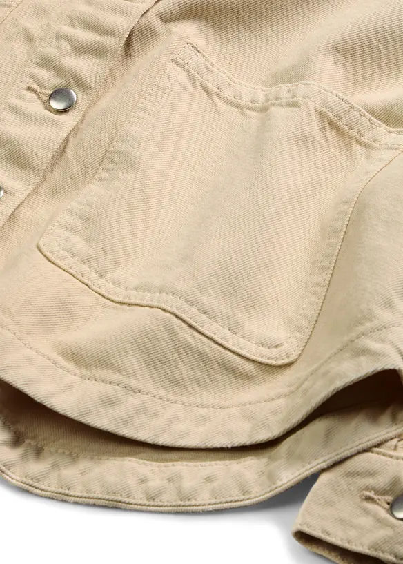 Giacca-camicia in puro cotone, bonprix