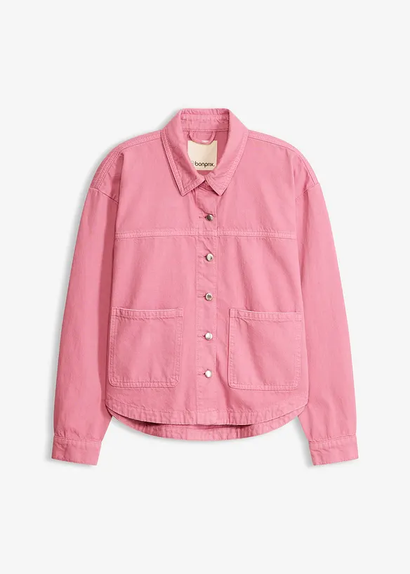 Giacca-camicia in puro cotone, bonprix