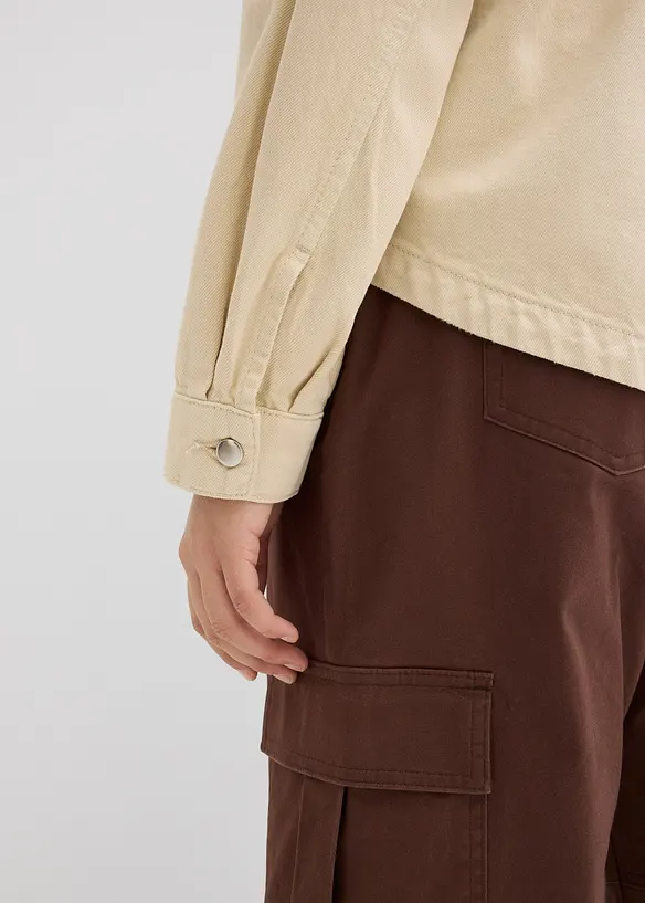 Giacca-camicia in puro cotone, bonprix