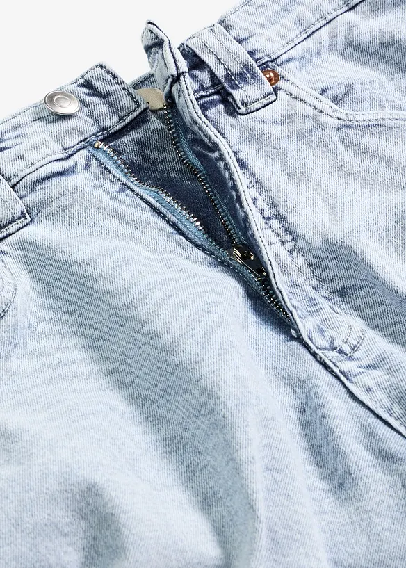 Jeans wide leg, vita alta, bonprix