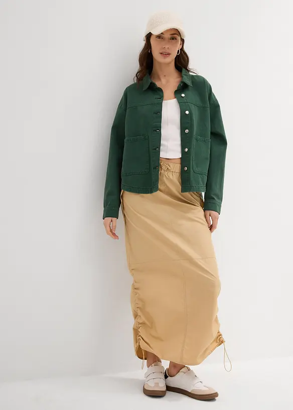 Giacca-camicia in puro cotone, bonprix