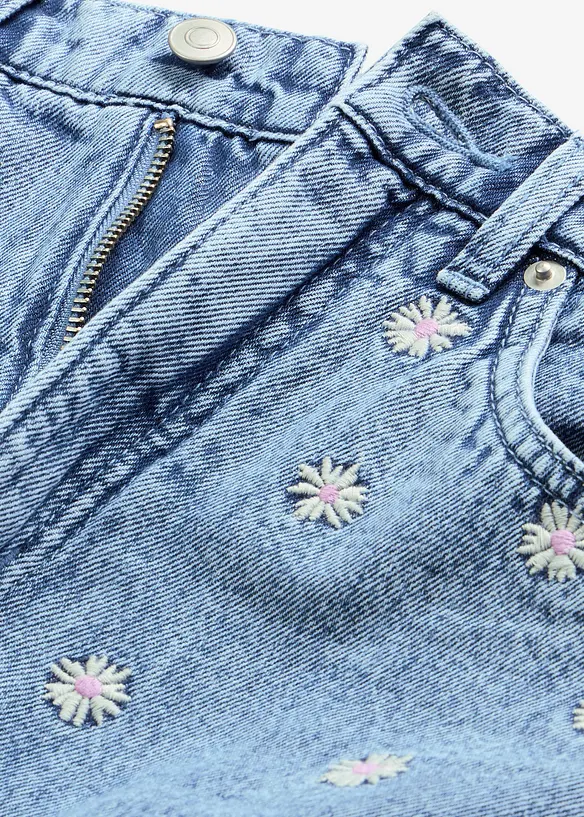 Jeans straight, vita alta, bonprix