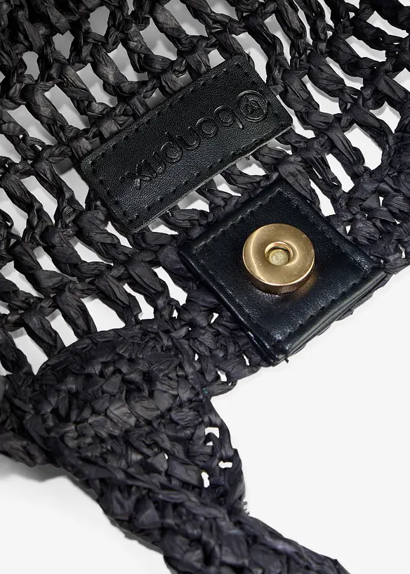 Borsa a tracolla in similpaglia, bonprix