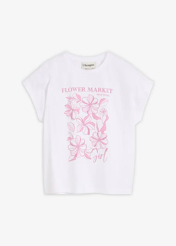 T-shirt in puro cotone biologico, bonprix