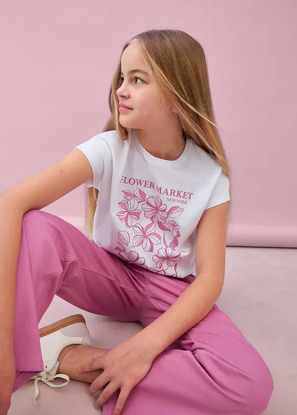 T-shirt in puro cotone biologico, bonprix