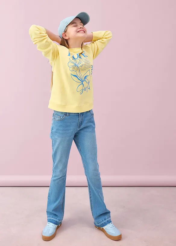 Felpa in puro cotone biologico, bonprix