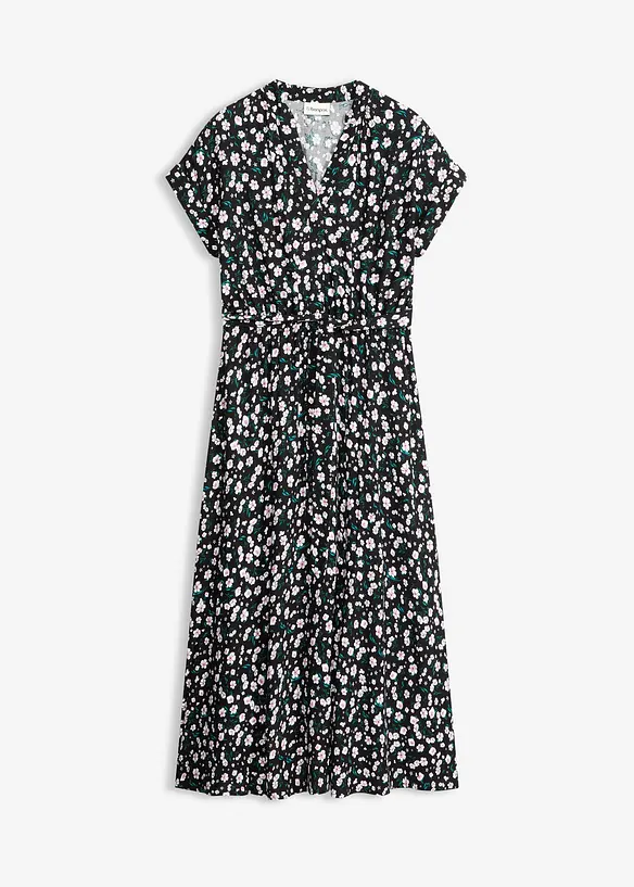 Abito chemisier in viscosa fluida, bonprix