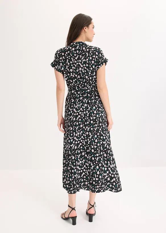 Abito chemisier in viscosa fluida, bonprix