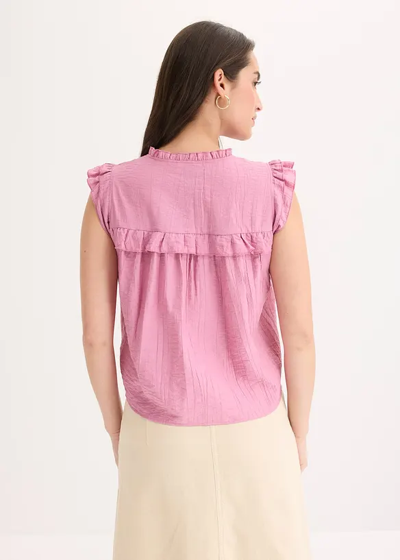 Blusa in misto viscosa, bonprix