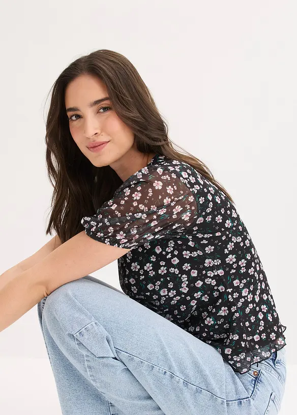 Maglia in mesh delicato, bonprix