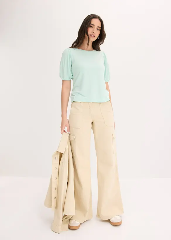 Maglia in misto viscosa morbido, bonprix