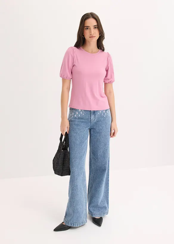 Maglia in misto viscosa morbido, bonprix