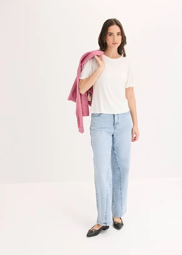 Maglia in misto viscosa morbido, bonprix