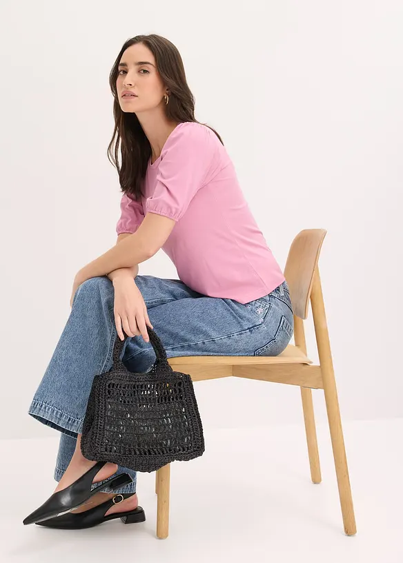 Maglia in misto viscosa morbido, bonprix