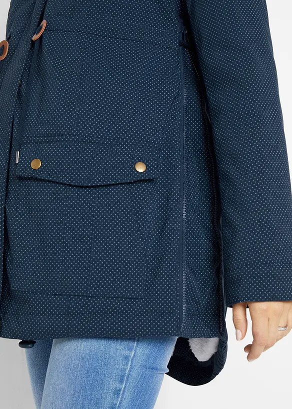 Cappotto pr&eacute;maman imbottito 3 in 1 di media pesantezza con inserto babywearing, bonprix