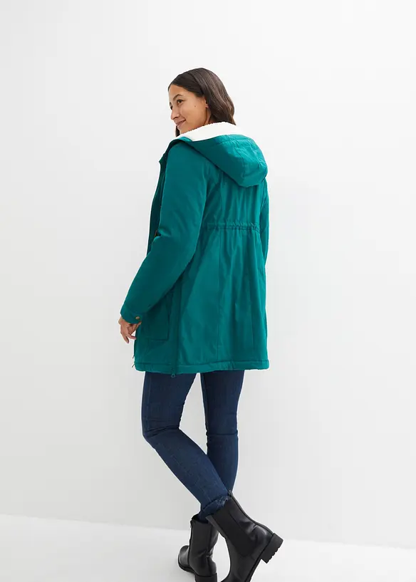 Cappotto pr&eacute;maman imbottito 3 in 1 di media pesantezza con inserto babywearing, bonprix