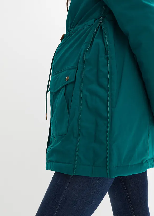 Cappotto pr&eacute;maman imbottito 3 in 1 di media pesantezza con inserto babywearing, bonprix