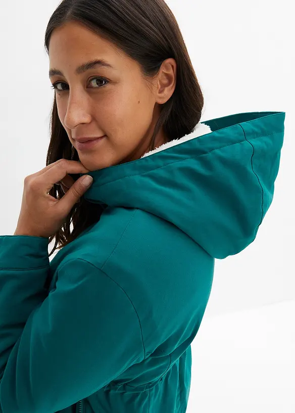 Cappotto pr&eacute;maman imbottito 3 in 1 di media pesantezza con inserto babywearing, bonprix