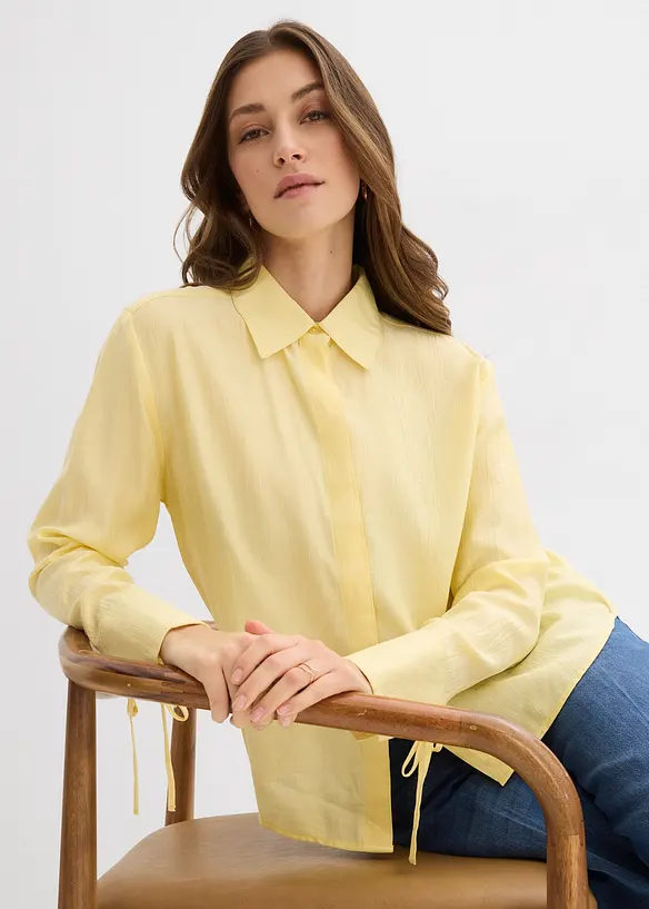 Camicia in misto viscosa fluente, bonprix