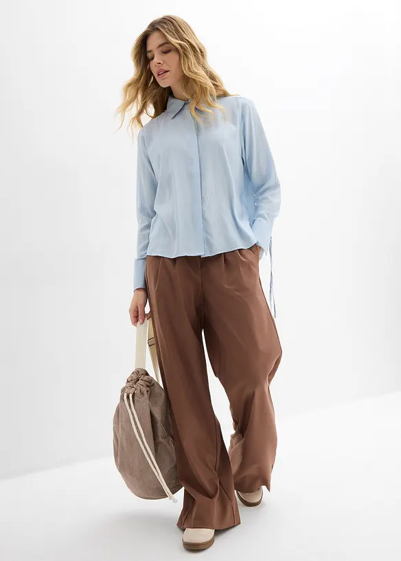 Camicia in misto viscosa fluente, bonprix