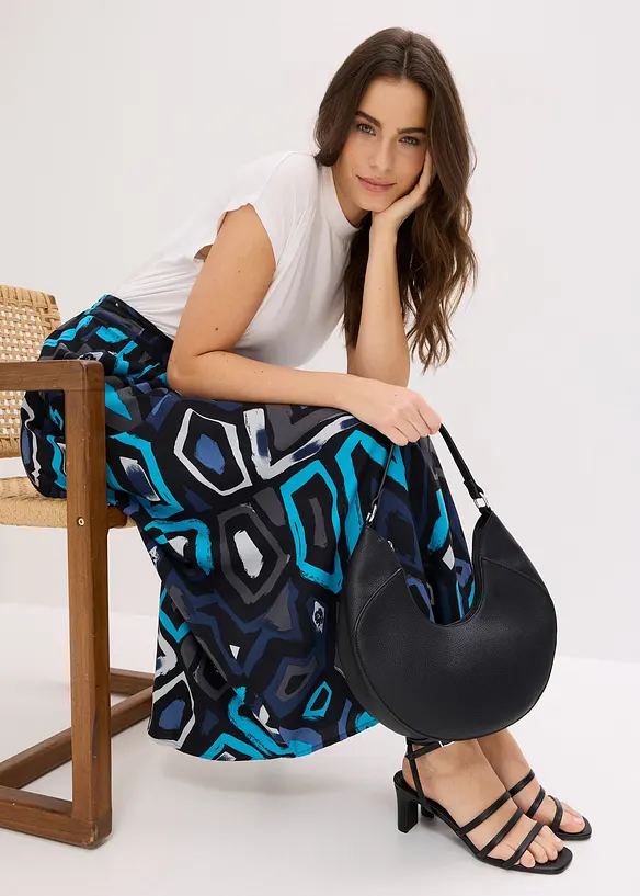 Gonna lunga in viscosa fluida, bonprix