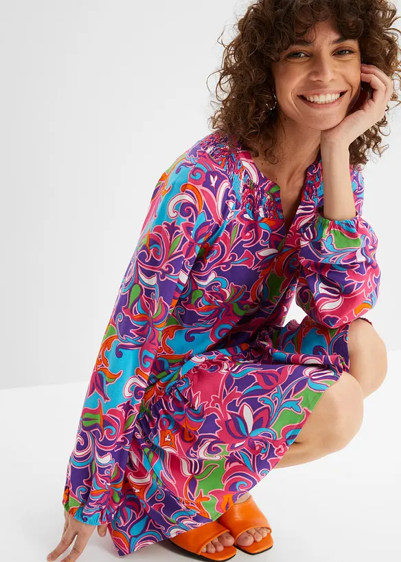 Abito tunica in viscosa fluente, bonprix