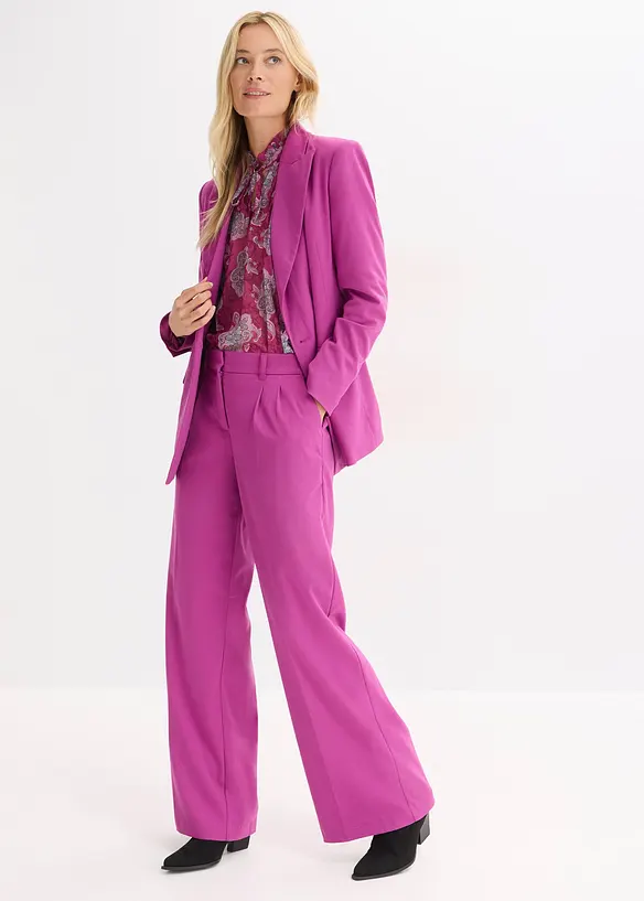 Tunica di chiffon con fantasia paisley, bonprix