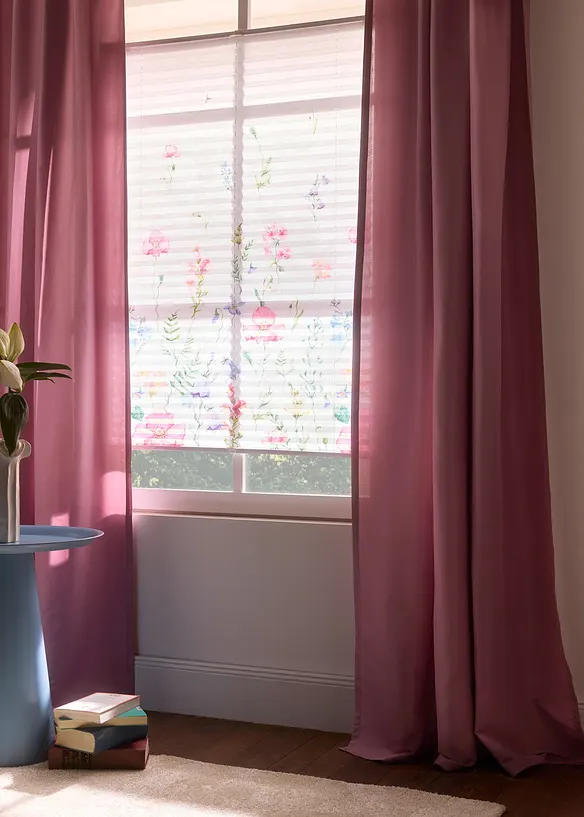 Tenda plissettata a fiori, bonprix