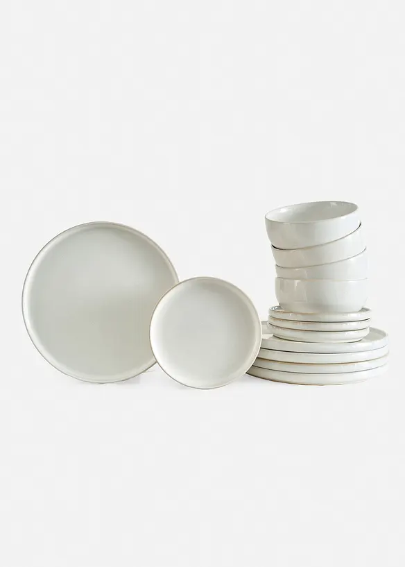 Servizio di piatti (set 12 pezzi), bonprix