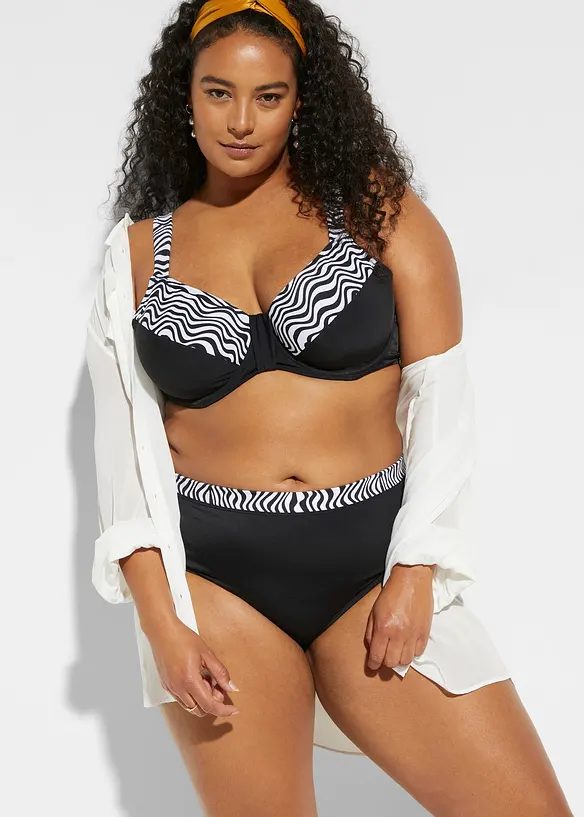 Bikini minimizer con spalline imbottite (set 2 pezzi), bonprix