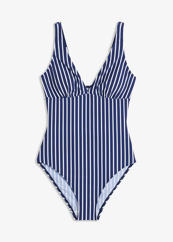 Costume intero con scollatura profonda ed effetto modellante medio, bonprix