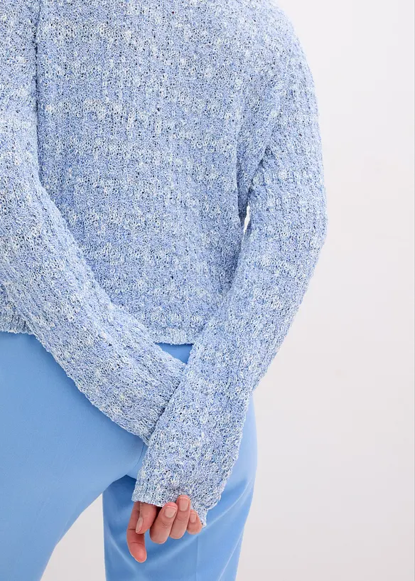 Cardigan in maglia boucl&eacute;, bonprix