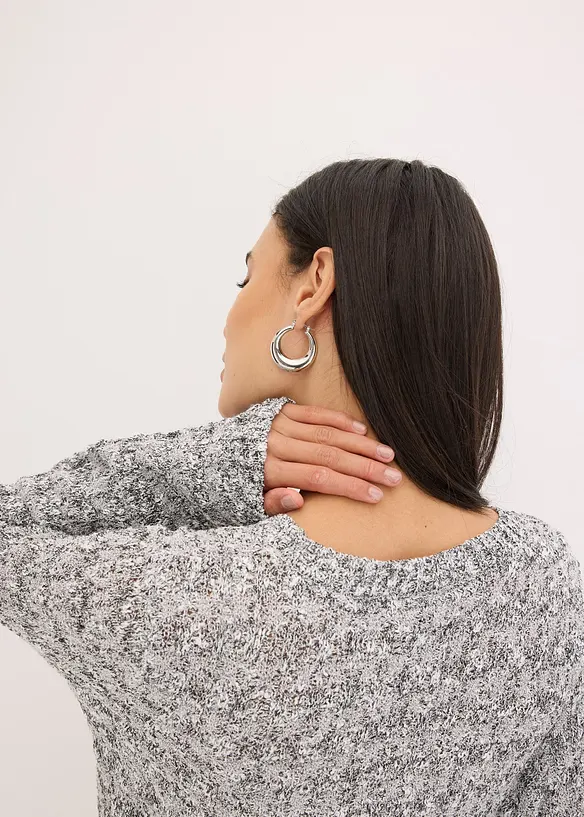 Cardigan in maglia boucl&eacute;, bonprix