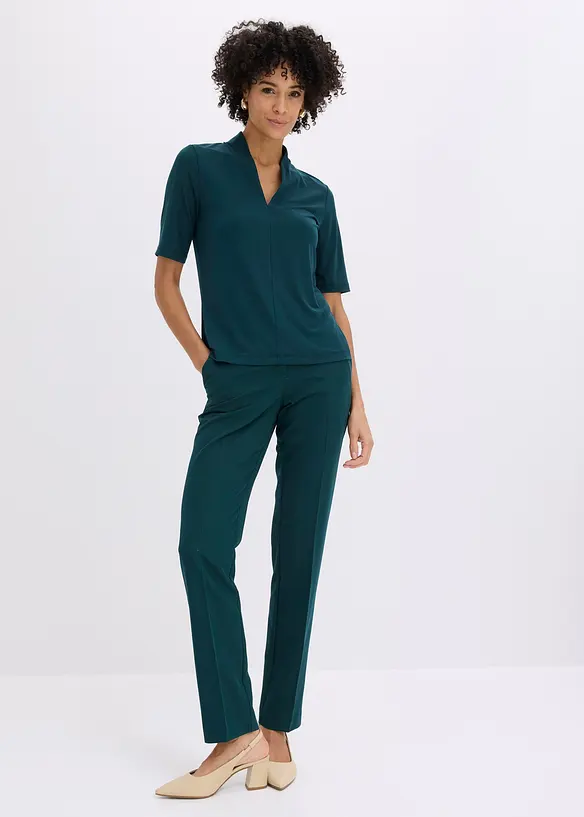 Maglia con collo a calice, bonprix