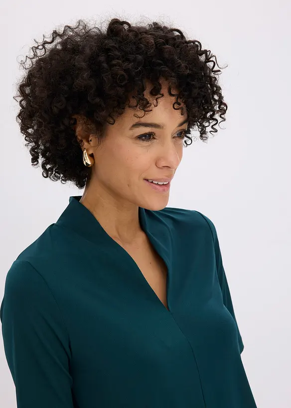 Maglia con collo a calice, bonprix