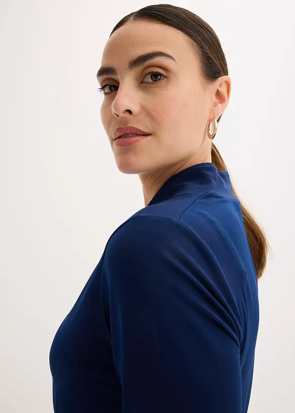 Maglia con collo a calice, bonprix