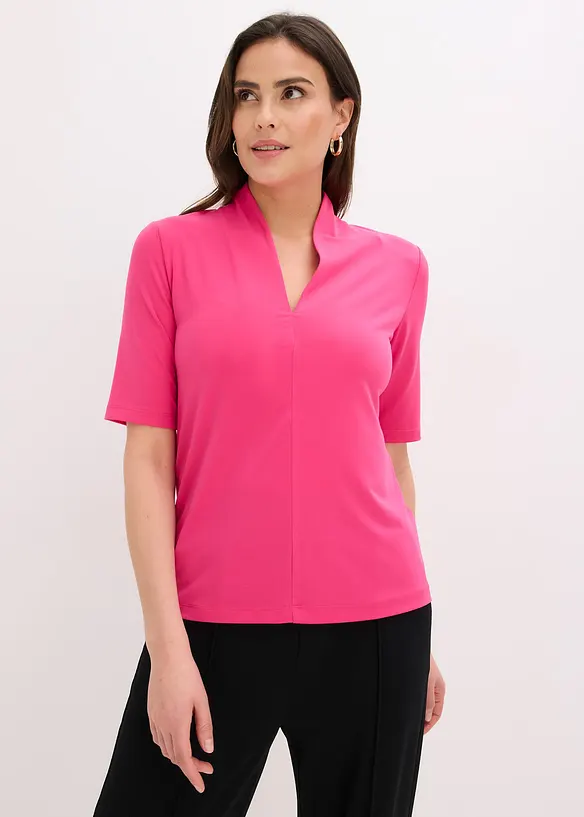 Maglia con collo a calice, bonprix