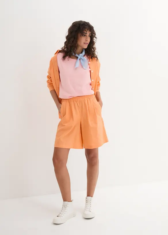 Maglia con scollo rotondo (pacco da 5), bonprix