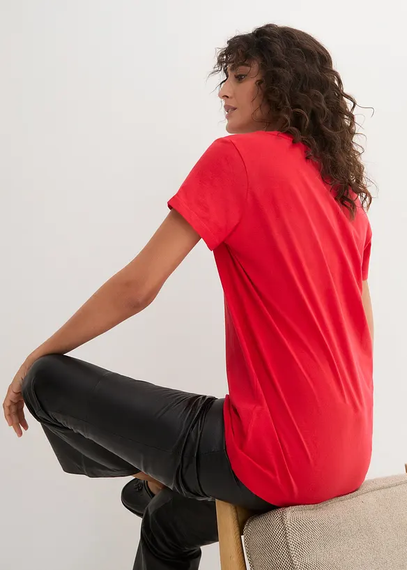 Maglia con scollo rotondo (pacco da 5), bonprix