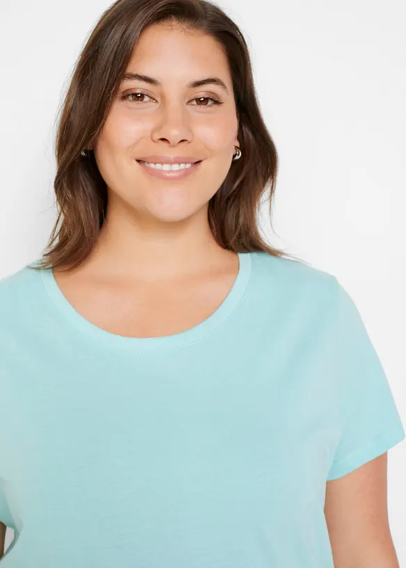 Maglia con scollo rotondo (pacco da 5), bonprix