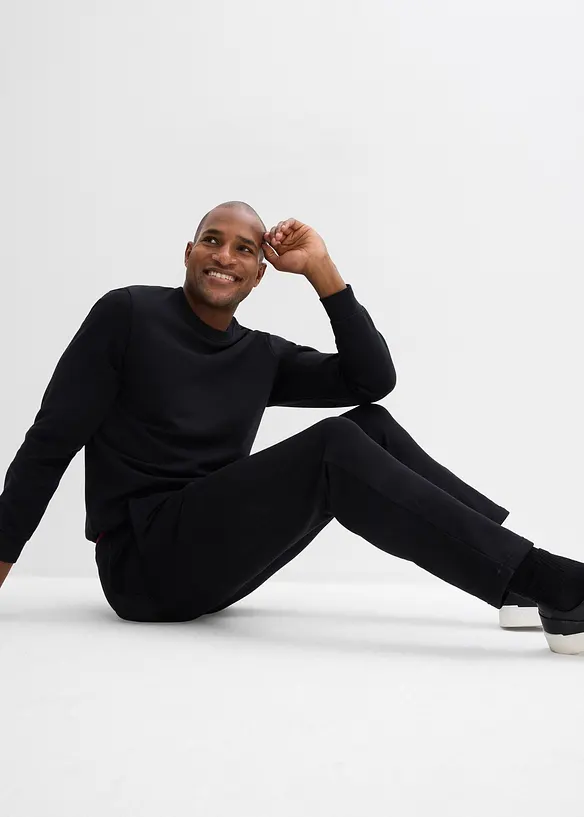 Pantaloni da jogging con dettagli sportivi, bonprix