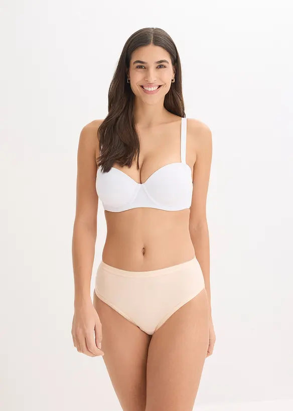 Slip alto (pacco da 4), bonprix