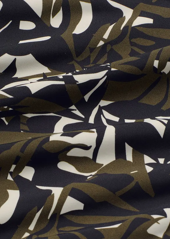 Costume intero con scollatura a V ed effetto modellante medio, bonprix