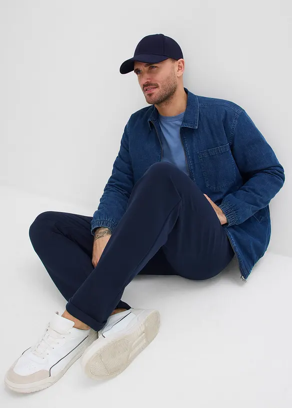 Pantaloni da completo in tessuto elasticizzato, bonprix