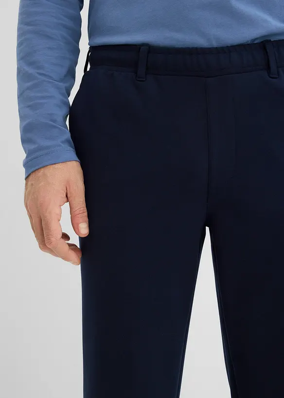 Pantaloni da completo in tessuto elasticizzato, bonprix
